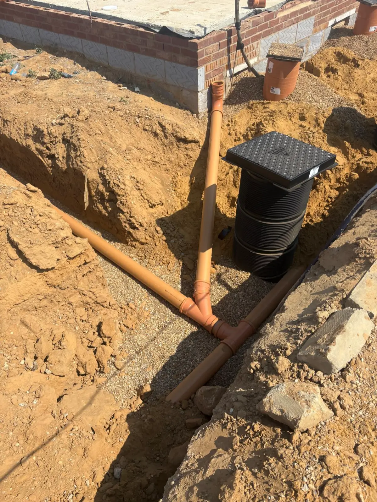 commercial drainage groundworks service image Norwich Norfolk